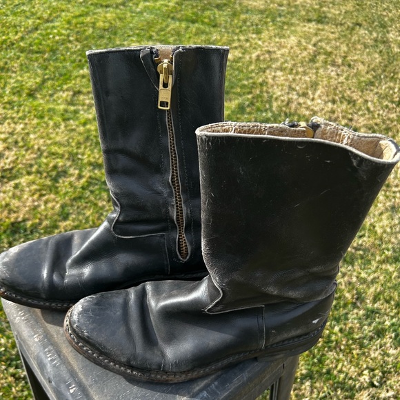 Men’s PROBST’S boots black side zip size - 9 - Picture 2 of 5